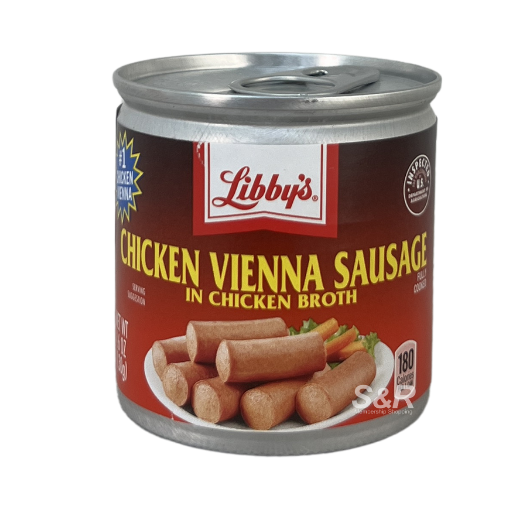 Libby's Chicken Vienna Sausage in Chicken Broth 130g Libby's Chicken Vienna Sausage in Chicken Broth 130g
